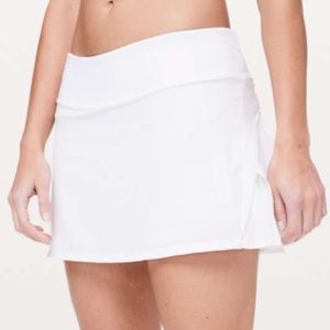 Lululemon Play Off The Pleats Skirt *13" in White